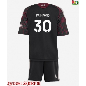 Liverpool Jeremie Frimpong #30 Tredje Kläder Barn 2026-27 Kortärmad (+ Korta byxor)